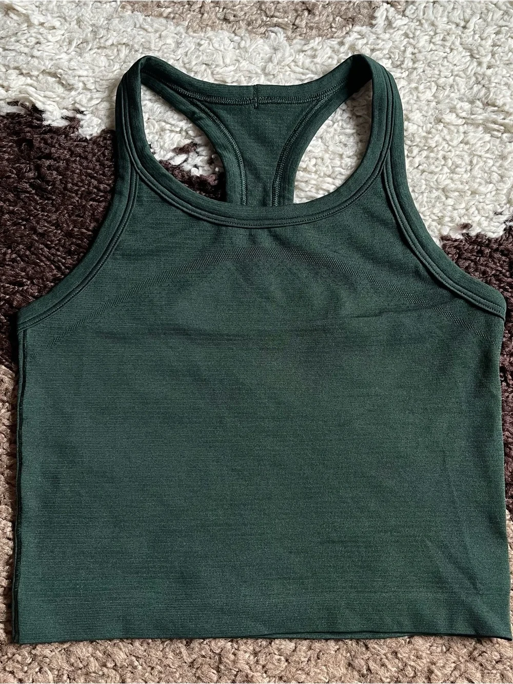 Lululemon Swiftly Tech Cropped Racerback Tank Top 2.0 Sz 4